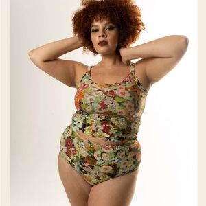 Tamara Malas Karma Cami— Impressionist Floral